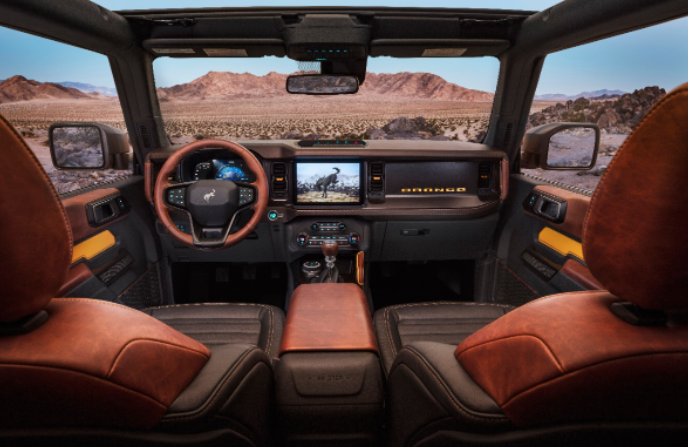 2025 Ford Bronco Pickup Interior