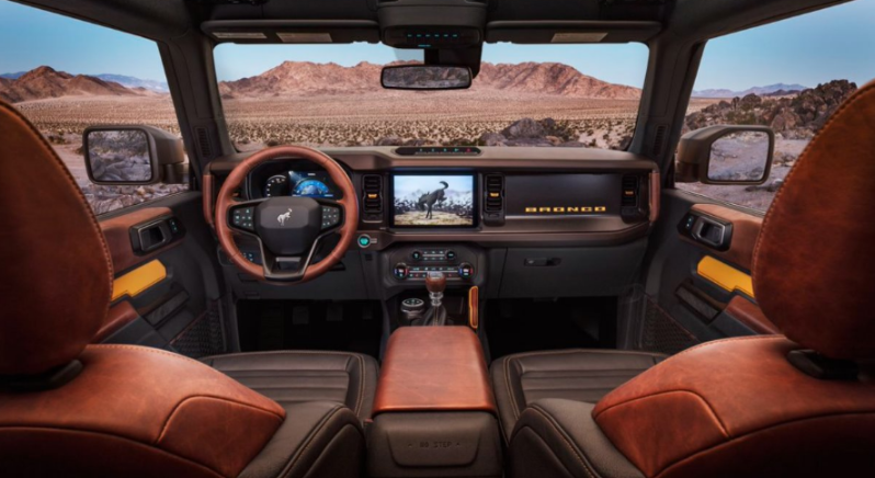 2023 Ford Bronco Warthog Interior